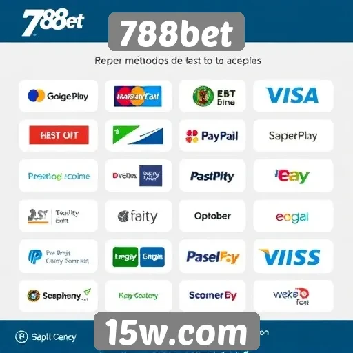 Métodos de pagamento aceitos na 788bet