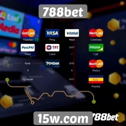 Opções de pagamento disponíveis na 788bet